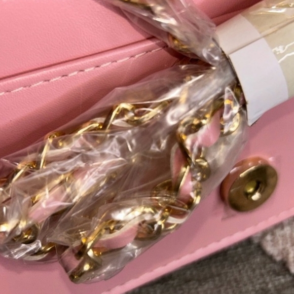 Bebe Pink Quilted Women's Bag - Picture 7 of 9